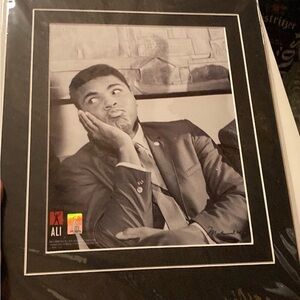 Authentic Muhammad Ali Framed Photo